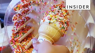 Cover Your Frozen Treats with a Sprinkle Machine