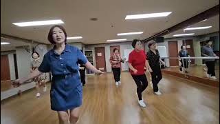 #어쩌다##브라운아이드걸스#초급##트롯#라인댄스#beginner##linedance#관산종합복지회관