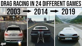 DRAG RACING IN 24 DIFFERENT GAMES (2003 - 2019)