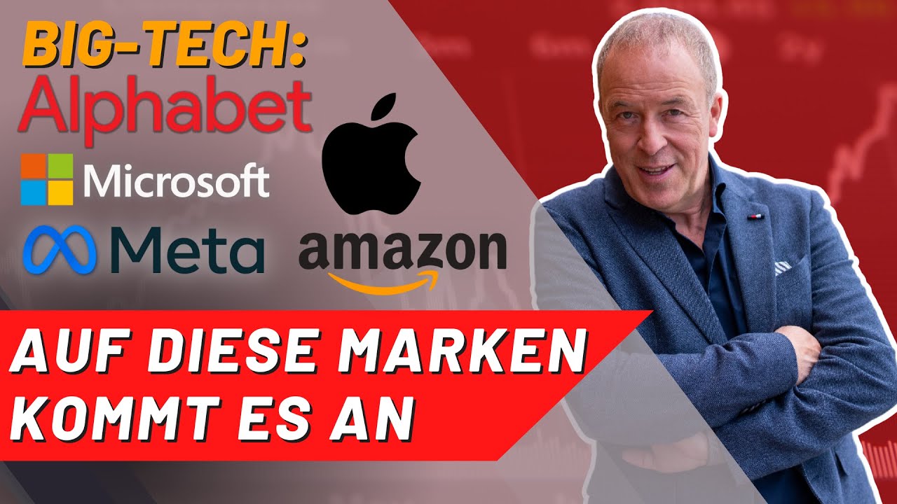 Big-Tech: Alphabet, Amazon, Microsoft, Apple, Meta: Auf Diese Marken ...