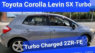 2010 Toyota Corolla ZRE152R TURBO CHARGED 1.8 2ZR-FE