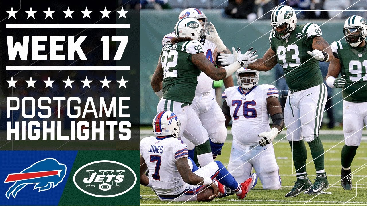 Bills Vs. Jets | NFL Week 17 Game Highlights - YouTube