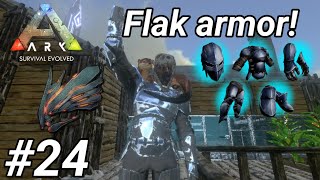 Ascendant Flak Armor! | Season 1 EP24 | Ark Survival Evolved Mobile