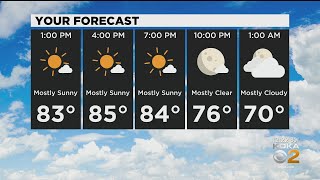 KDKA-TV Afternoon Forecast (5/21)