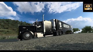 American Truck Simulator 4K (60 FPS) Toughest Road, Long delivery, Part 3