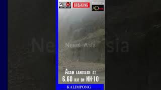 Again landslide at 6.60 km on NH-10