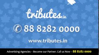 Tributes.in TV Commercial 2016 - Online Tributes & Obituaries