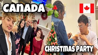 CANADA VLOG: COOKING SINIGANG + FLU VACCINE + CHRISTMAS PARTY (NAGSHOVEL NG SNOW!) | MOSSEN CAUNAN