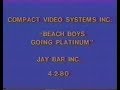 Beach Boys Goin' Platinum (1980 Keepin' The Summer Alive Documentary)