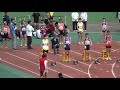 2019.03.30 鞘ヶ谷記録会 中1女子100ｍ決勝1組