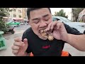 新疆奇台晚餐，大锅牛骨头，烤包子 美食vlog 妈呀太香了 干饭