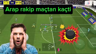 1. klasmanda 3229 kolektif gücü olan rakip maçtan kaçtı