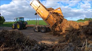 Carting Dung and loading straw 15/05/20