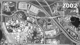 Universal Orlando Resort Aerial Time Lapse - 1984-2013