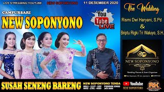 live CAMPURSARI NEW SOPONYONO // PERNIKAHAN RISMI DWI HARYANI \u0026 BRIPTU RIZKI TRI WALUYO // BEKASI