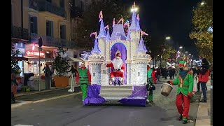 Arrivée du père Noel à Draguignan