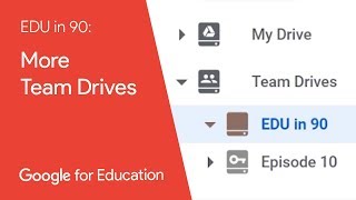 EDU in 90: More Team Drives