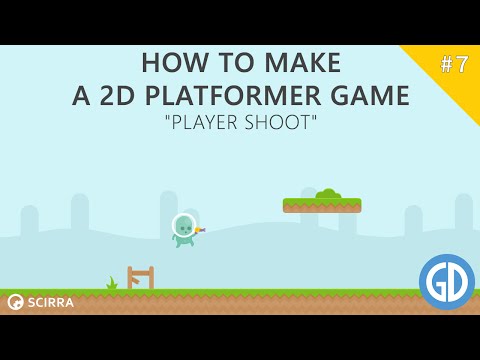 7. How To Make A 2D Platformer Game (Player Shoot) Construct 2 Tutorial 7. How To Make A 2D Platformer Game (Player Shoot) Construct 2 Tutorial