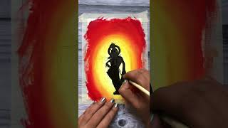 JANMASHTAMI 2022 Krishna painting #shorts #krishnajanmashtami #janmashtamispecial #janmashtami2022