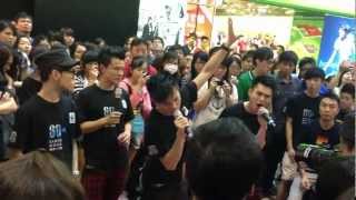 C AllStar - 天梯(國語版) @ 旺角行人專用區 WWF HK「你講得出我做得到」2012-05-22