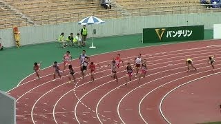 洛南(宮本大輔,井本佳伸)が4着 決勝 ユース男子リレー4x100m 日本ジュニアユース陸上2016