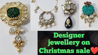 ❌❌#Christmas sale on designer jewellery/ wattsup 8754433119