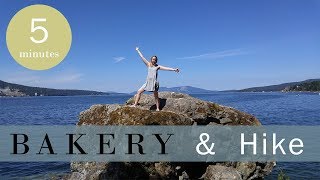 Best Bakery Near Victoria BC plus an Easy Hike with Beautiful Views - Vlog 126