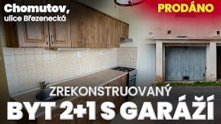 Videoprohlídka bytu 2+1 s garáží NA PRODEJ | Březenecká, Chomutov | Karel Krupa RE/MAX 4 You