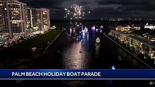 30th annual Palm Beach Holiday Boat Parade along the Intracoastal Waterway