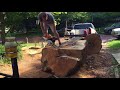 Prepping the 200 Yewr Old Honey Locust to mill