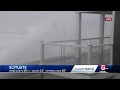 Scituate seawall getting slammed by high waves