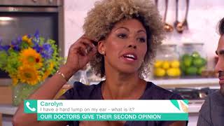 I Have a Hard Lump on My Ear - What Is It? | This Morning