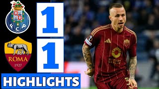 🔵Porto vs Roma (1-1) All Goals \u0026 Extended HIGHLIGHTS | UEFA Europa League!