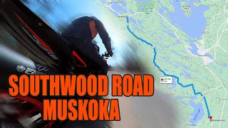 Southwood Road - Muskoka 13 - KTM Duke790 (Great Motorcycle Roads of Ontario)