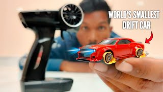 World smallest RC Turbo Racing Car Unboxing & Testing - Chatpat toy tv