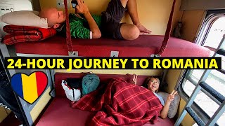 24-HOUR journey to Romania on an overnight train🇹🇩