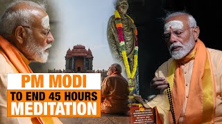 PM Modi's Meditation | Last Day at Vivekananda Rock Memorial: Prayers and Meditation | NEws9
