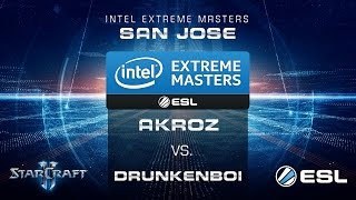 Akroz vs. Drunkenboi  (ZvT) - IEM 2014 San Jose - AM OQ Stage 1 Cup #1 - Ro32 - StarCraft 2