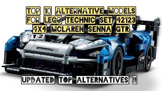 Top 10 Alternative Models for LEGO Technic Set 42123 4x4 McLaren Senna GTR (Updated !!)