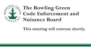 Code Enforcement and Nuisance Board 05/25/21