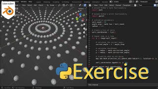 Beginner Blender Python Exercise: Circle mesh from scratch (Part 1)