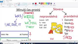 Minulý čas prostý (past simple tense)