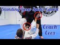 Spider Lasso Guard Sweep against Standing Opponent