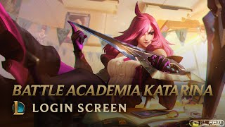 Battle Academia Katarina | Battle Academia 2019 | Login Screen 60fps - League of Legends | Wild Rift