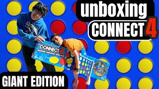 Unboxing Giant Connect 4 Hasbro's Original Connect4