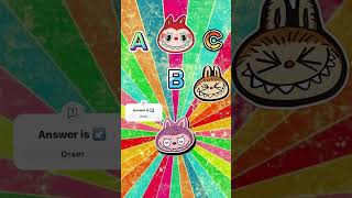 Find Out Right Type of Cute Labubu 🥰#labubu #labubumacaron #cutevideos #animation #animationvideo