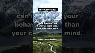 Your subconscious mind....#facts #dailyfacts #ytshorts #shortsfeed #shorts #viral #vlogs #fact