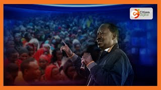 Raila Odinga tells supporters to prepare for Tuesday protests