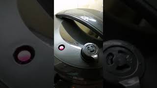 Pressure Cooker Checking The Valve Is Closed