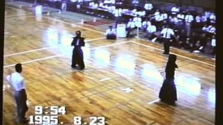 KENDO 第25回全国中学校剣道大会 ベスト8(代表戦) 　富来中(大分) 対 吉岡中(群馬)